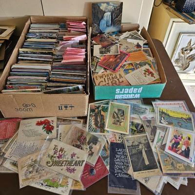 Huge collection of postcards