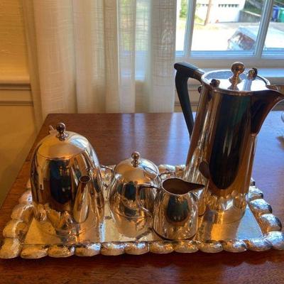 Strrling Silver Coffee Set