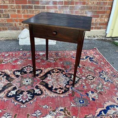 Antique Primitive Side Table