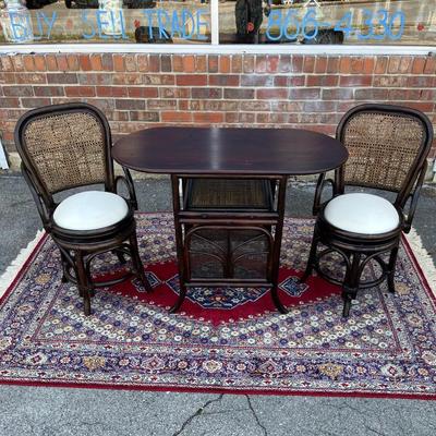 Rattan Bistro Table