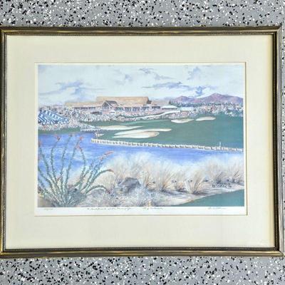 Watercolor Art by Arizona Artist Beth Zink Limited Edition Lithograph Signed and Numbered By Artist 30/500