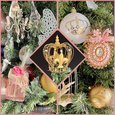 Everything you Need to Decorate your Christmas Tree in Like Royalty with 