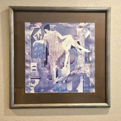  Wall Art Matted & Framed- Laura Artusio Lithograph -