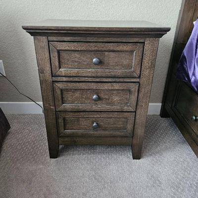 Set of Two Night Stands that Match the King Bed, Each with Three Drawers 23