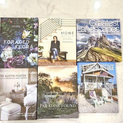  Set of Five Coffee Table Books 
