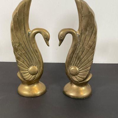 Brass Bookends