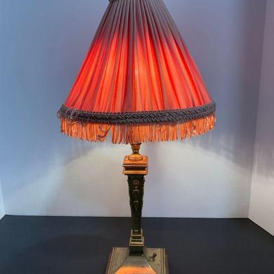 Early 20th Century Parlor Lamp