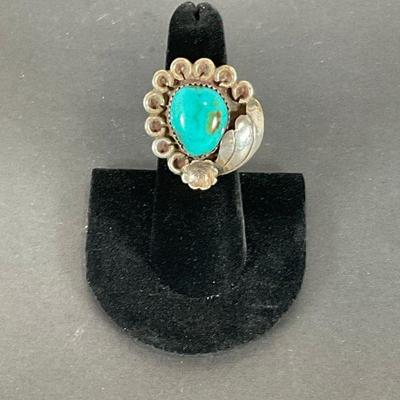 Sterling Turquoise Ring