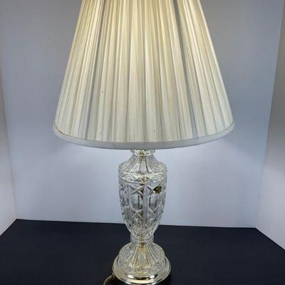 Glass/Crystal Table Lamp