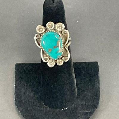 Sterling Turquoise Ring