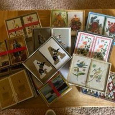 Lots of Vintage Bridge Cards