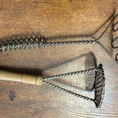 Antique kitchen utensils