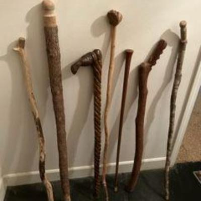 Hand made Walking Sticks and Canes