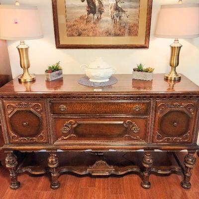 Antique buffet