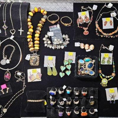 Sterling, gold, designer jewelry