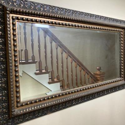 Antique hall mirror 