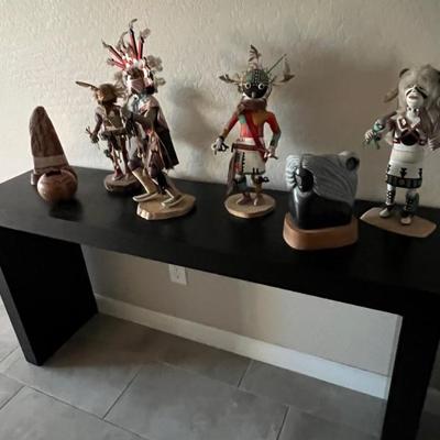 KACHINAS, SOFA TABLE