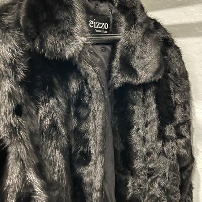 RABBIT FUR MENS COAT