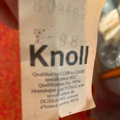 KNOLL Paper Label