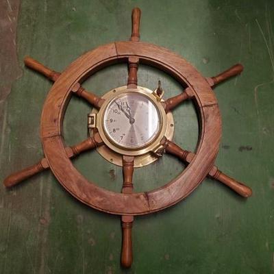 #6312 â€¢ Quartz Ship Clock
