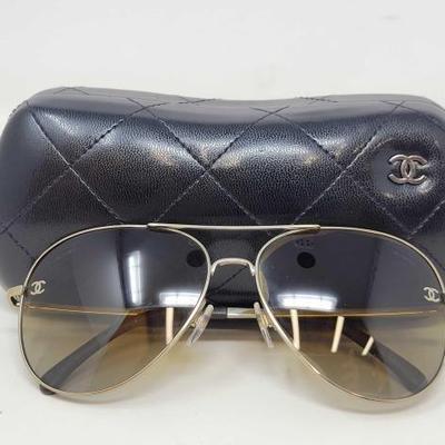 #599 â€¢ AUTHENTIC!!! Chanel Polarized Sunglasses with Hard Case
