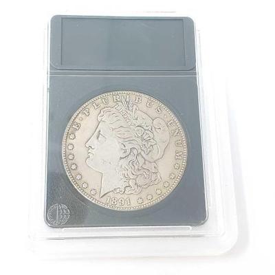 #1302 â€¢ (1891) Morgan Silver Dollar
