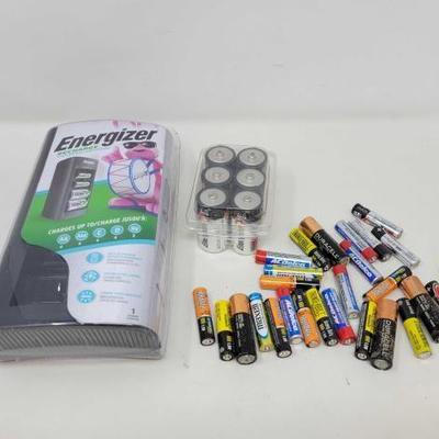 #1810 â€¢ Batteries & Battery Recharger
