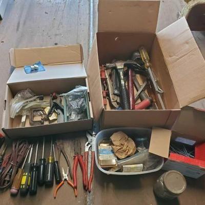 #3508 â€¢ Screwdrivers, Nails, Hammers, Tape measure, Wood Burner, Pliers
