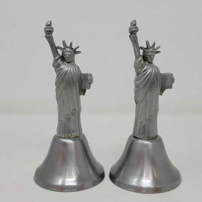 #1802 â€¢ (2) Statue of Liberty Bells
