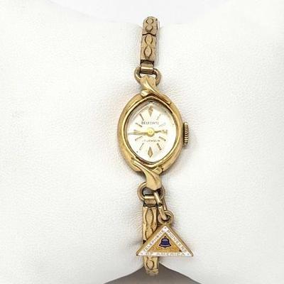 #716 â€¢ 14k Gold Belforte 17 Jewels Women's Watch
