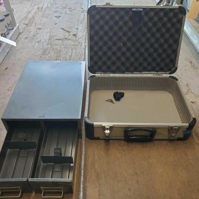#3540 â€¢ File Drawer and Case with Lock and Keys
