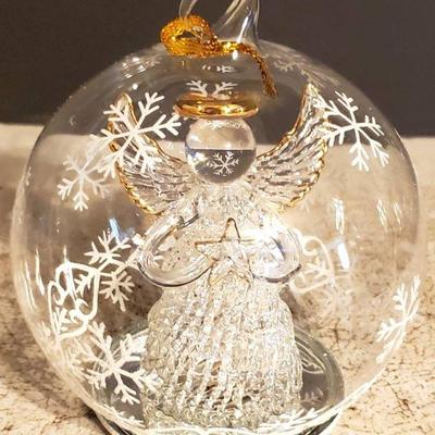 Sorelle Angel with Star Globe (520-243) Christmas Ornaments