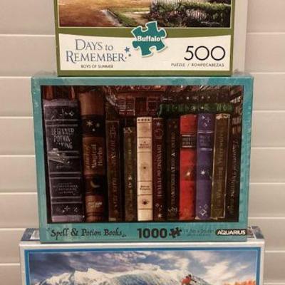 MMF149 Three Jigsaw Puzzles New