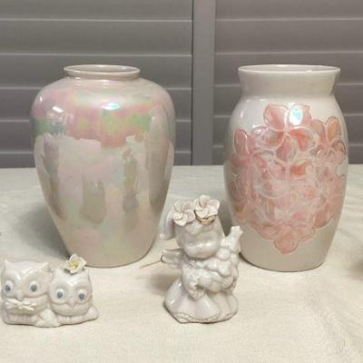 MMF154 Dorothy Okumoto Porcelain Vases, Ornaments & Figurine