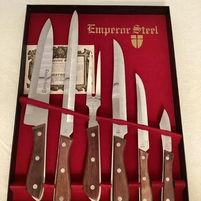 MMF158 Emperor Steel 6 Piece Cutlery Set New