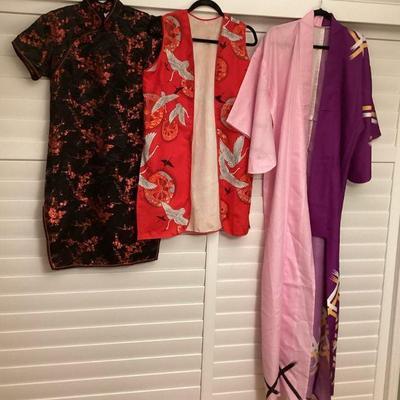 MMF023 Chinese Cheong Som Dress, Japanese Kimono & Hapi Coat 