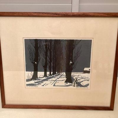 MMF141 Japanese Block Print