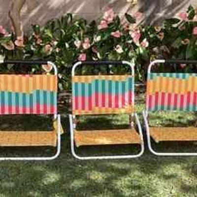 MMF140 Five Sun Squad Beach Chairs New