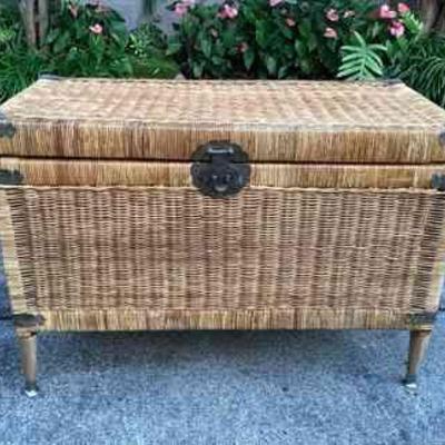 MMF051 Asian Style Wicker Chest