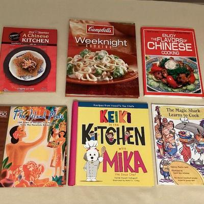 MMF144 Six Cookbooks