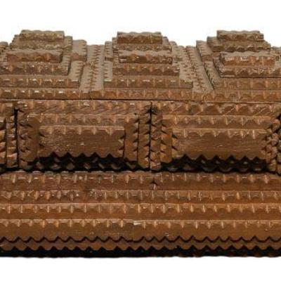 POPS CASEY Folk Art Box , Large