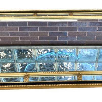 Gold Gilt Tuxedo Mirror by CARVERS GUILD