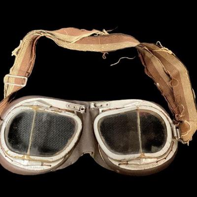 WWII Era British Pilot Goggles