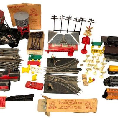 Collection Train Cars and Track Accessories MARX & More