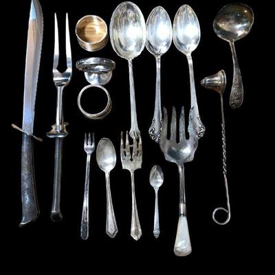 Collection Sterling Silver Articles and Cutlery
