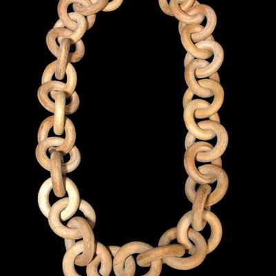 5 Ft Folk Art Whimsy Wood Chain