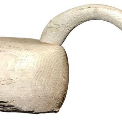 Primitive Folk Art Carved Swan #1