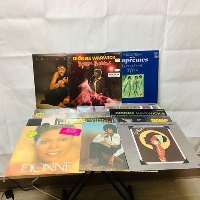 JIFI306 Vintage Vinyl Collection I	Lots of Dionne Warwick. Â Lot also includes: Â Dianna Ross and the Supremes, Martha and the Vandellas,...