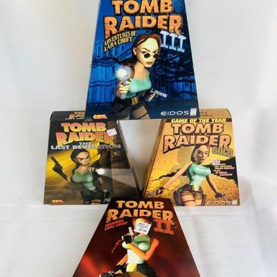 WIII346 Four Tomb Raider Games	Boxes like new. Â Appear to be in original packaging.
