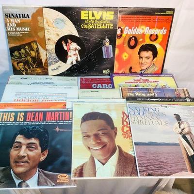 GRLE317 Vintage Vinyl Collection III	Albums cover wide array from Nat King Cole, Dean Martin, Frank Sinatra, Elvis and many Sound Tracks...